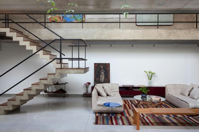 šiuolaikinio namo interjero dizaino išdėstymas svetainės miegamojo dizainas sao paulo brazilija cr2 arquitetura