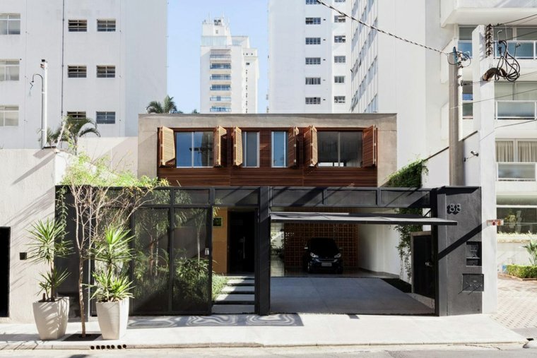 interjero dizainas modernus namas deko augalas sodas apželdinimas brazilija dizainas sao paulo brazilija cr2 arquitetura