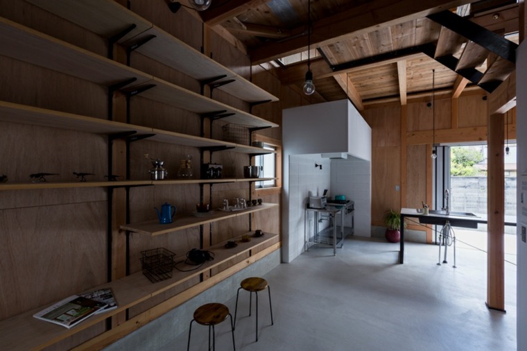 šiuolaikinio namo interjero dizaino idėjos saugojimas pramoninė apdaila šiuolaikinio interjero stiliaus alts dizainas ishibe japonija