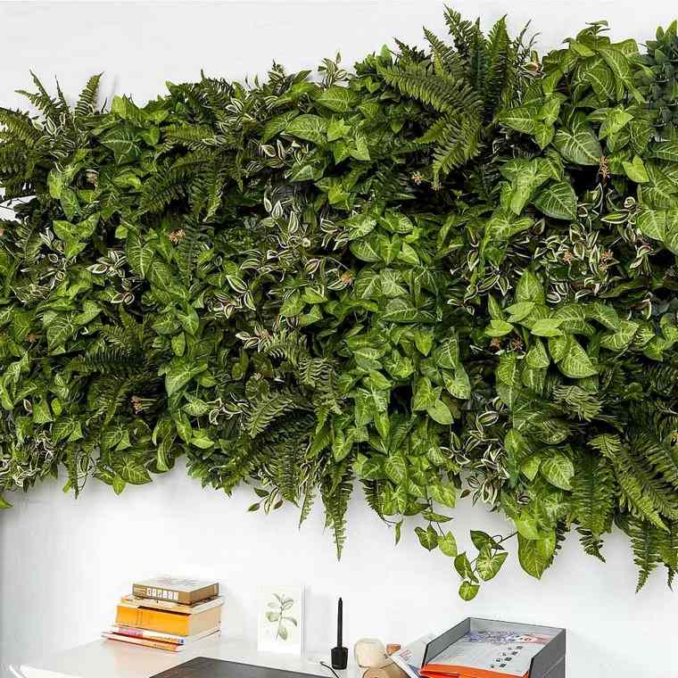 Unutrašnji zidni vrt ideje biljke wall deco svemirske biljke
