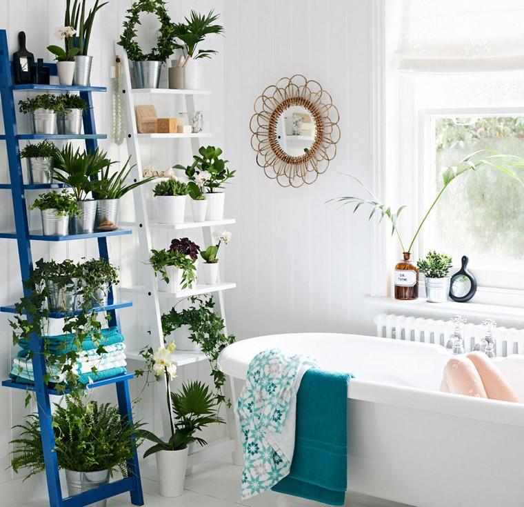 piante da giardino verticali da bagno idee vasi decorazione d'interni