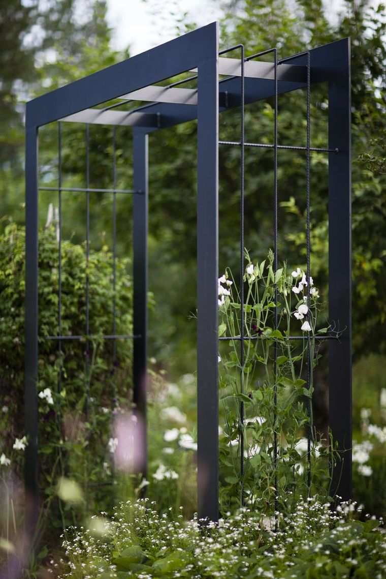 giardino-siepi-traliccio-decorazione-fai da te
