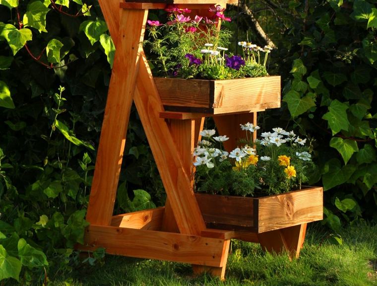 idee per fioriere da giardino all'aperto per un piccolo giardino patio idee patio fai da te