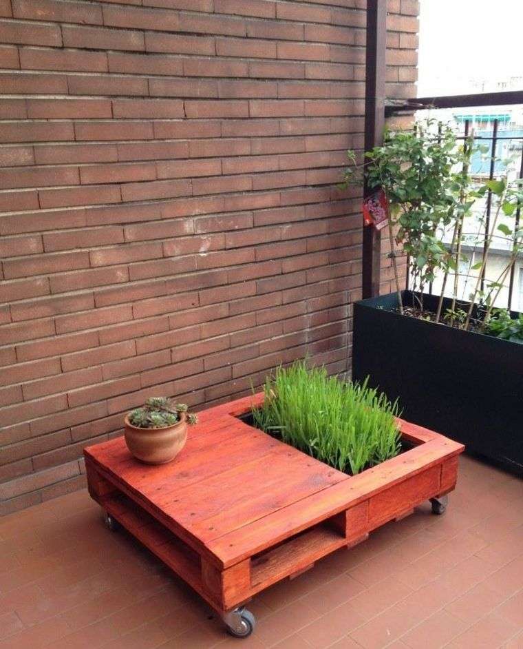 Idee per mobili da giardino da giardino fai da te con fioriera in legno per pallet