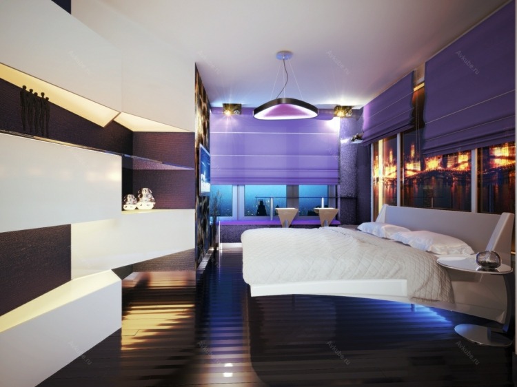 ultra moderno uređenje spavaće sobe