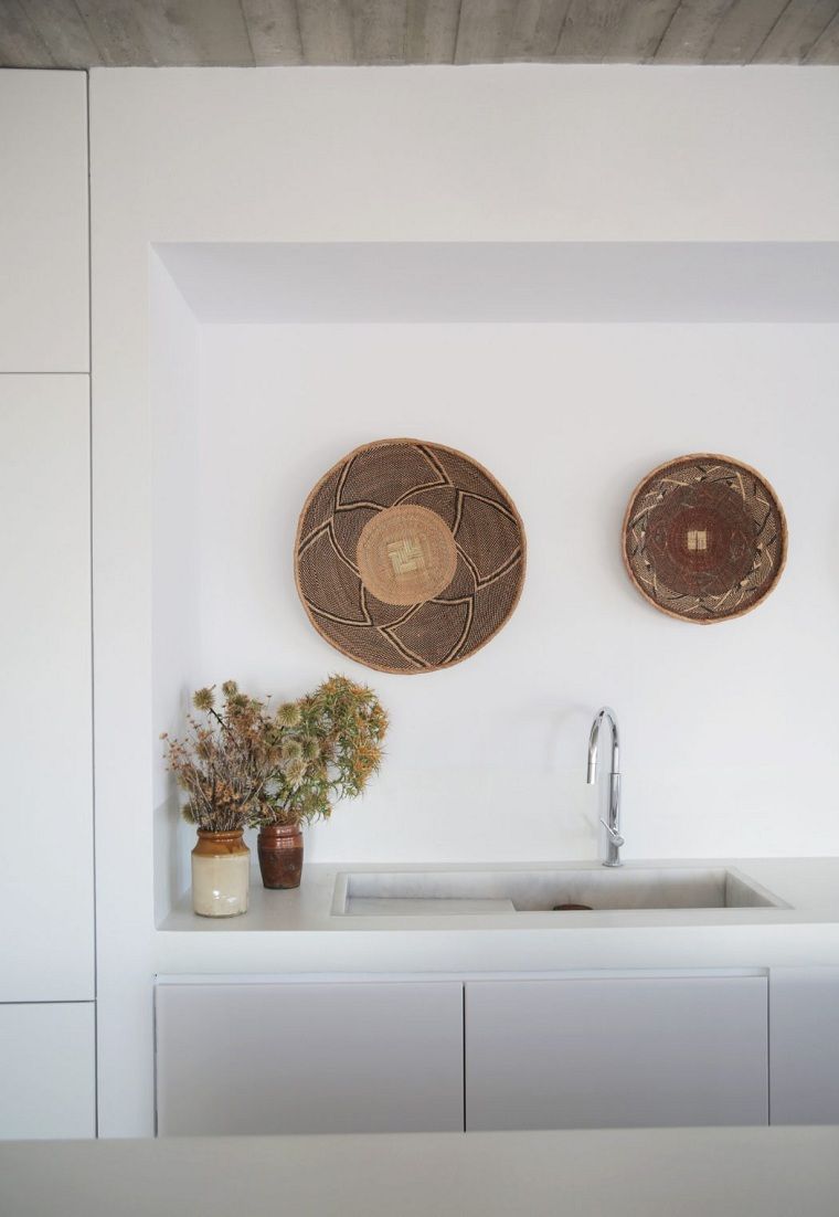 arredamento in stile boho - idea per la cucina