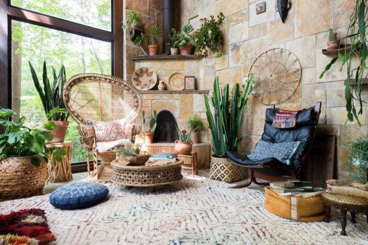 boho dekor moderan stil interijera