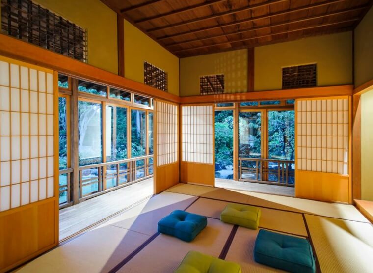 tradicinis-japoniškas namas-japoniškas kilimas-tatami-grindų danga-grindys-deko