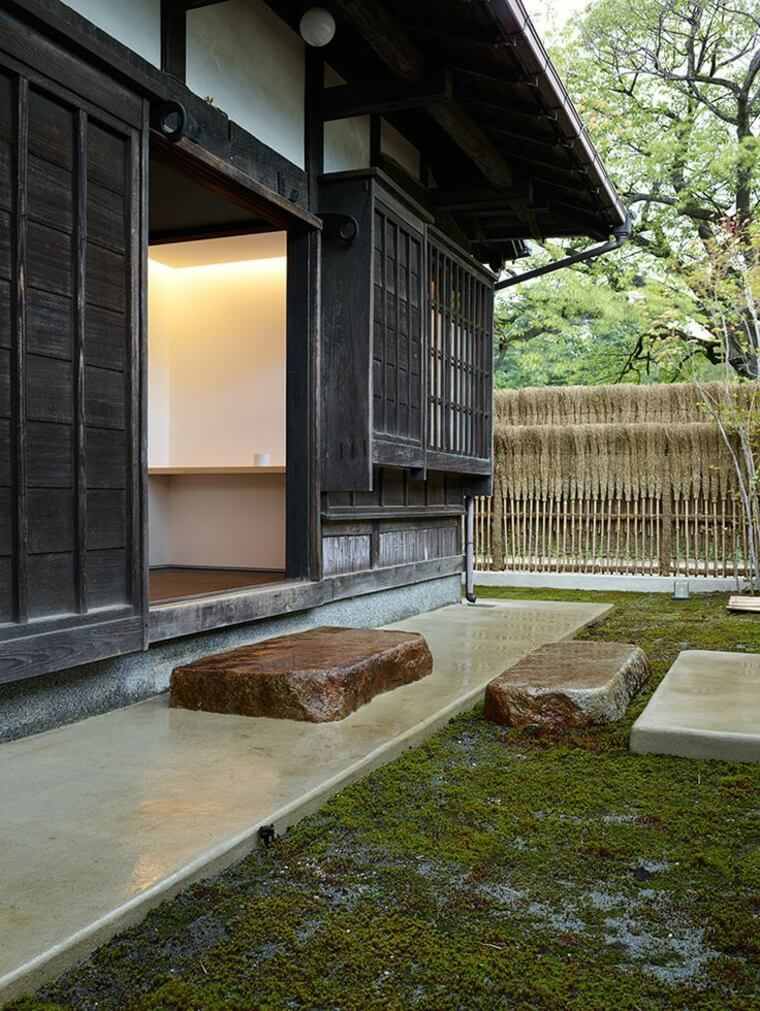 tradicinis japoniškas namas-žaliuzės-žaliuzės-medinis eksterjeras-deco-amado