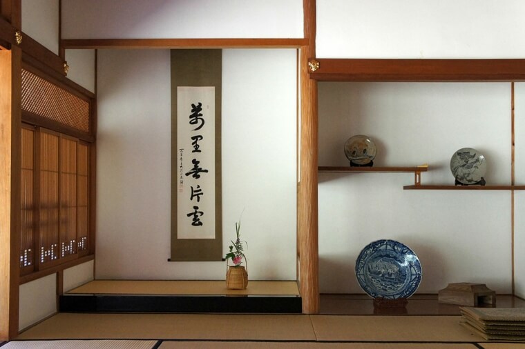 tradicinis japoniškas namas-interjeras-planas-organizacija-erdvė-tokonoma