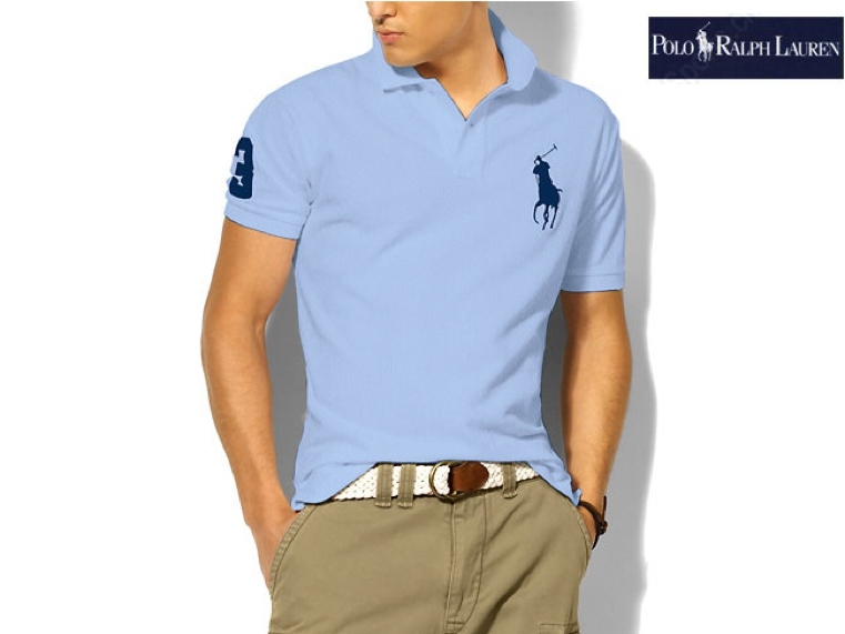 Polo marškinėliai-mėlyni