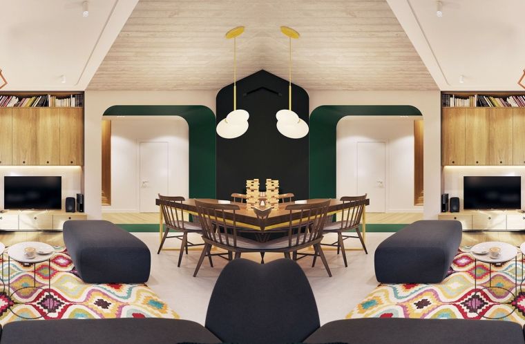 idea-deco-color-green-house-design-interior-model