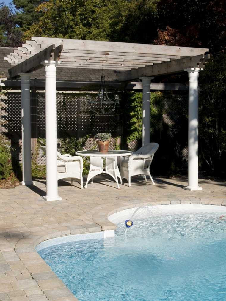 baseinas pergola deco išorinė terasa