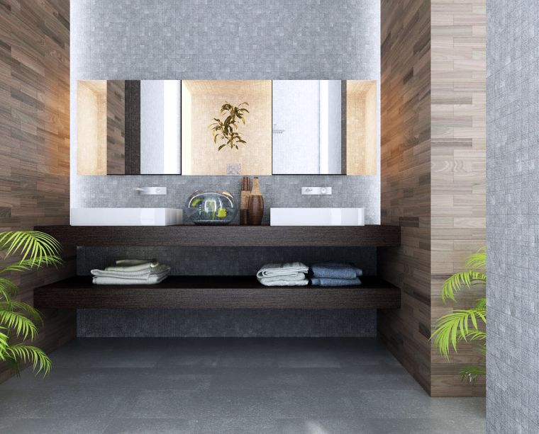 Mobile lavabo design moderno bagno zen