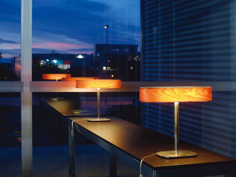 idee di interior design lampade in legno