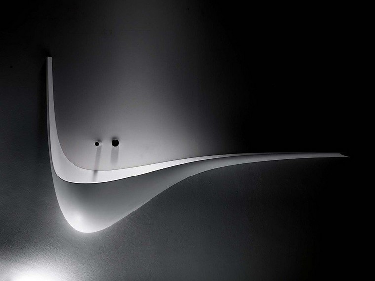 modernaus šiuolaikinio dizaino vonios kriauklė