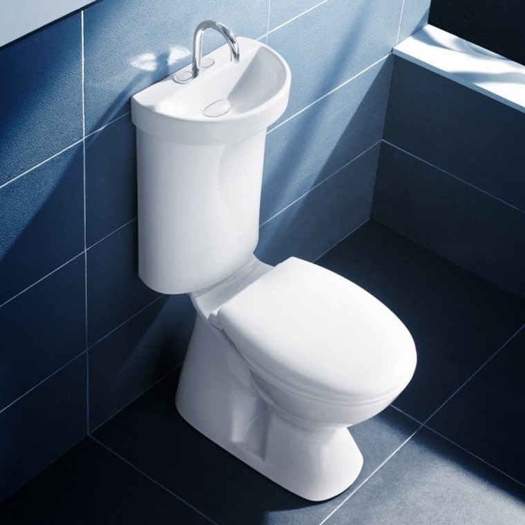 integruoto dizaino-tualeto kriauklė