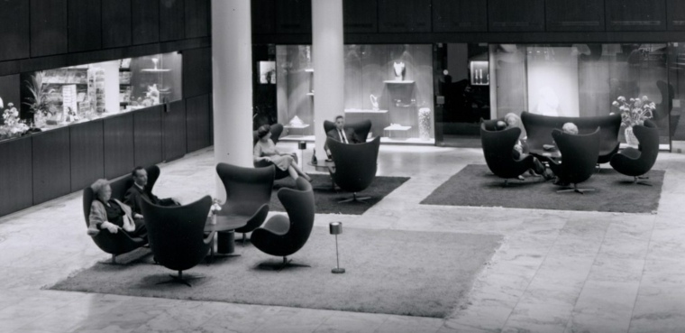 stolica za jaja dizajnerska stolica za hotele hotel jacobsen
