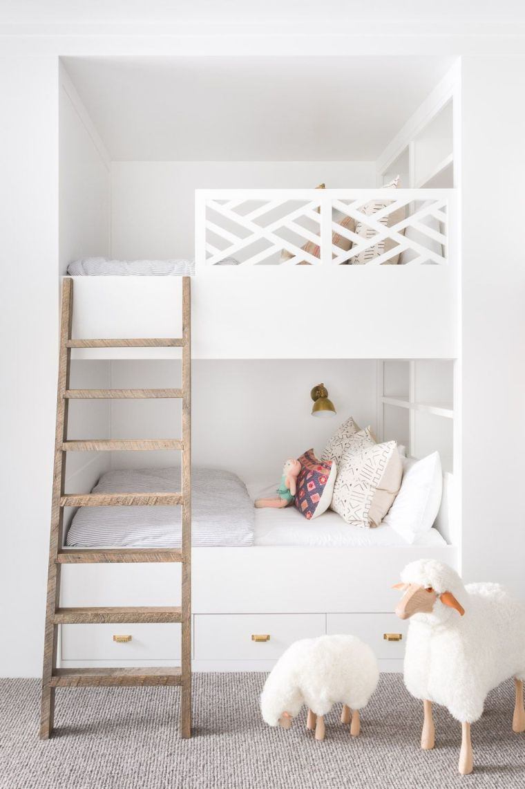 krevet na kat dizajn mali prostor-moderan-deko-spavaća soba