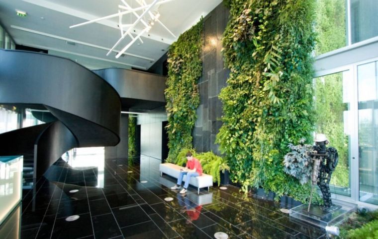 垂直-庭-緑-植物-インテリア-装飾-マイケル-ヘルグレン