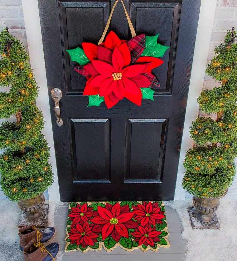 decorazione della porta d'ingresso