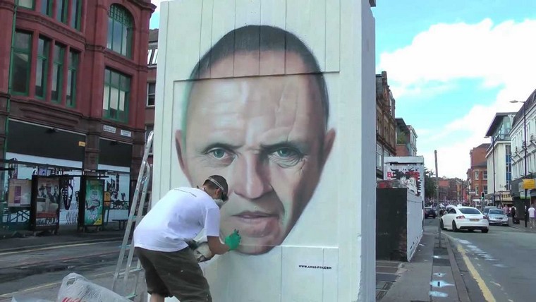 grafiti ulični umjetnik akse