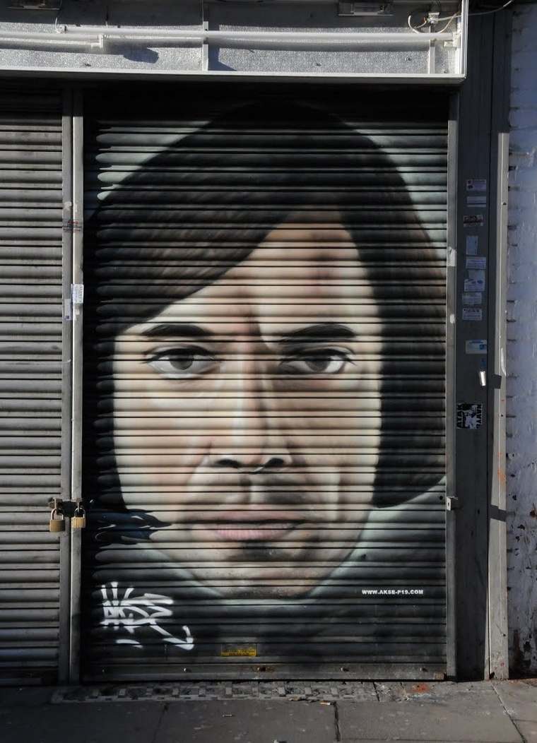 grafiti ulični umjetnik akse