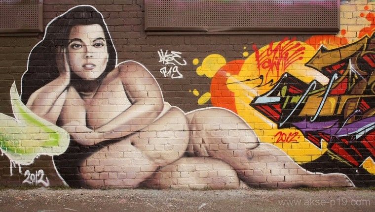 grafiti ulični umjetnik akse