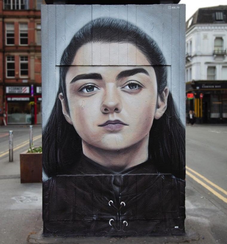 street art grafiti akse manchester painting mural