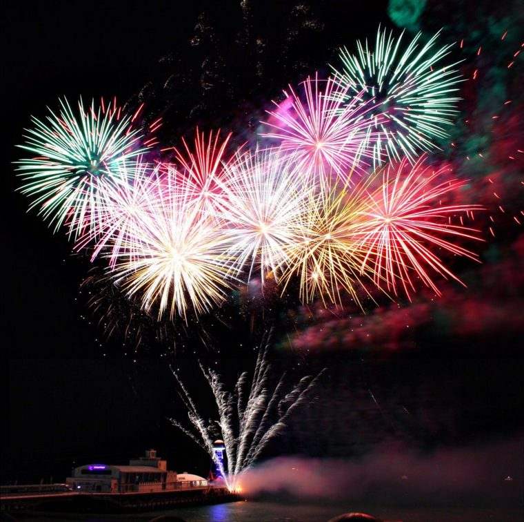 Fuochi d'artificio a Buenos Aires 2019