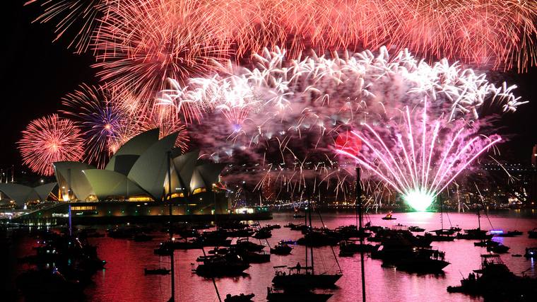 Sidney fuochi d'artificio Australia 1