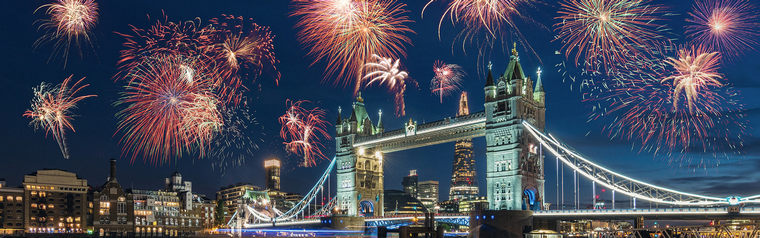 atmosfera celebrazione londra capodanno