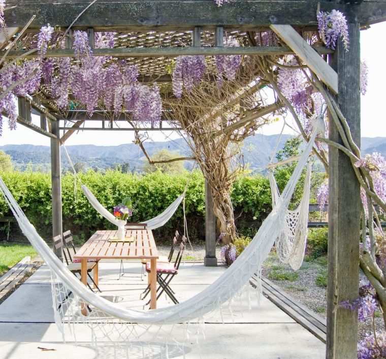 wisteria-wisteria-laipiojimo augalas-deco-jardin-idee