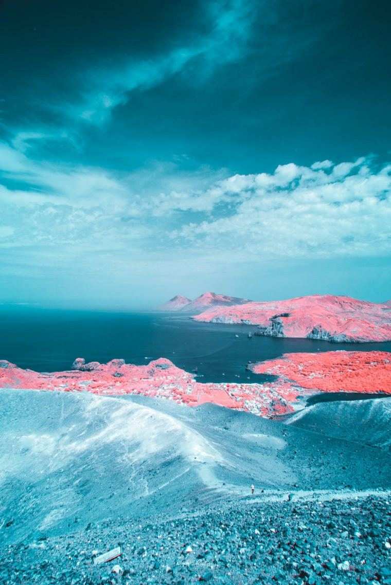 paolo pettigiani infrarossi isole eolie