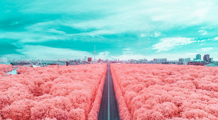 PaoloPettigiani赤外線ベルリン写真