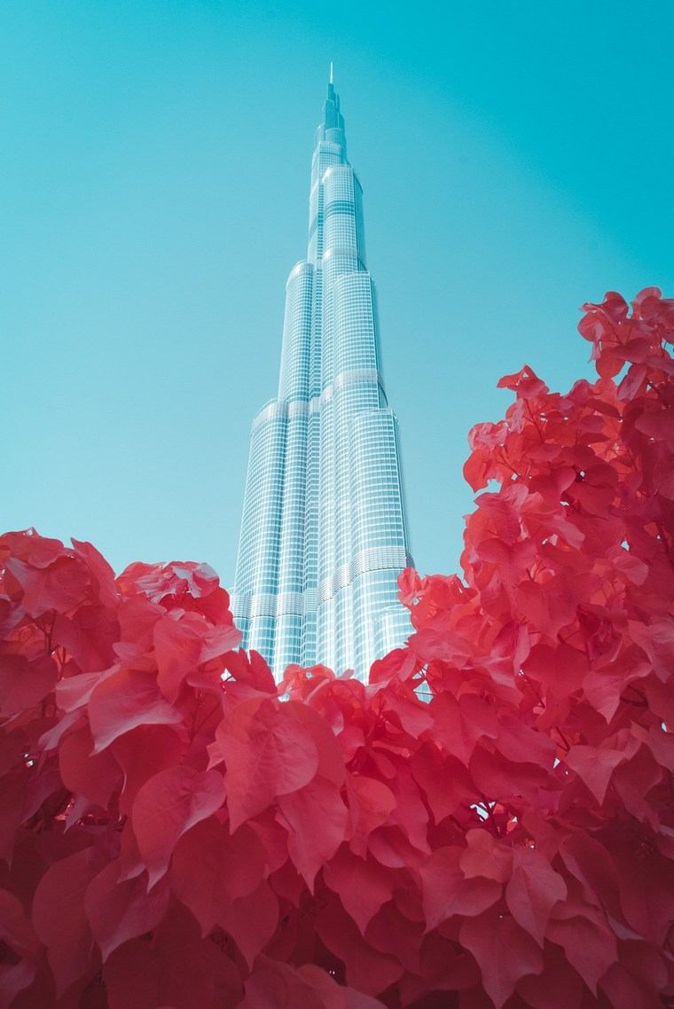 Paolo Pettigiani foto infrarossi Dubai