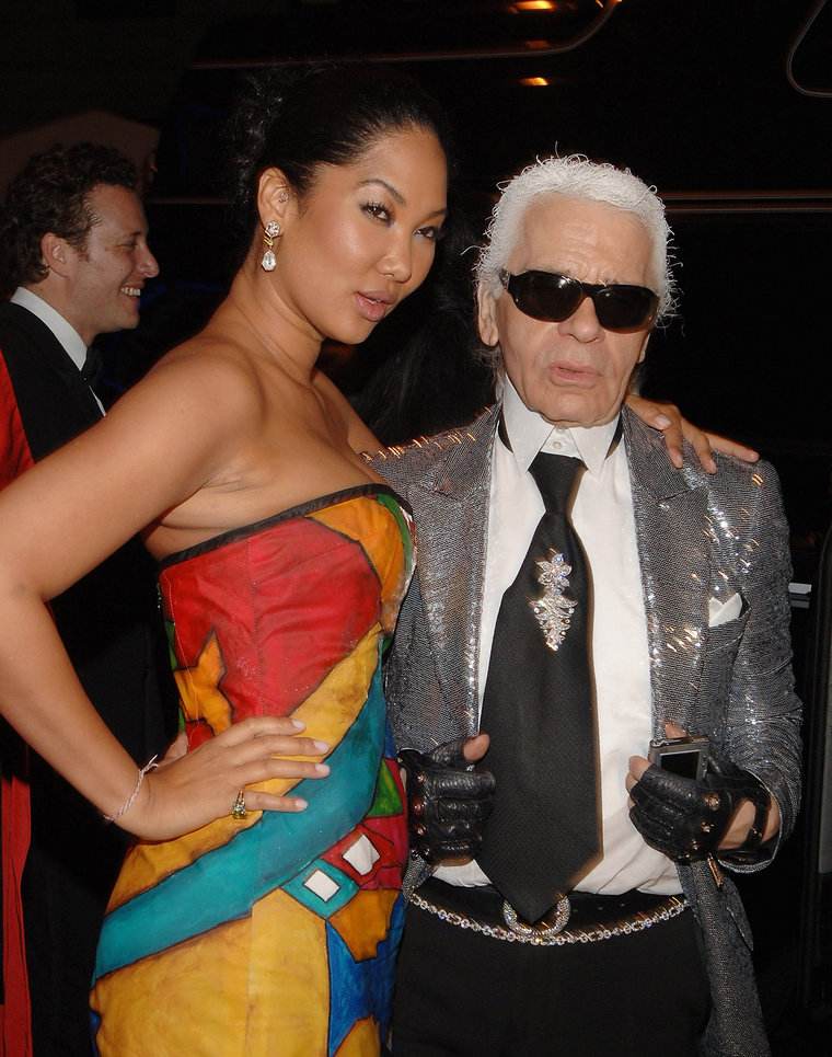 Karl Lagerfeld Kimora Lee Simmons