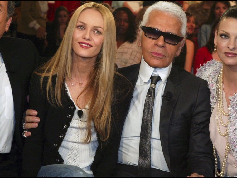 Karl Lagerfeld Vanessa Paradis