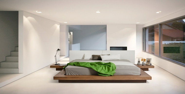 Suaugusiųjų miegamojo baldų dizaino platformos lova