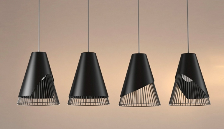 idee di lampade a sospensione per il design della cucina