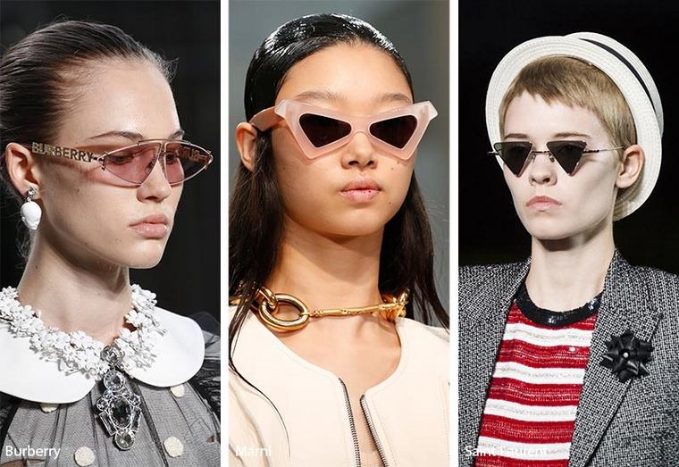 Moderne sunčane naočale 2019 s trokutastim okvirima