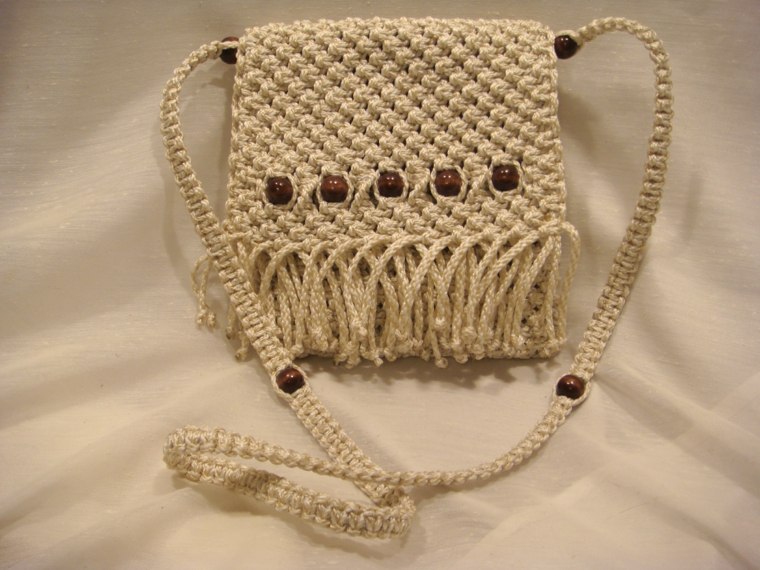 macrame torba-ženski-vintage stil