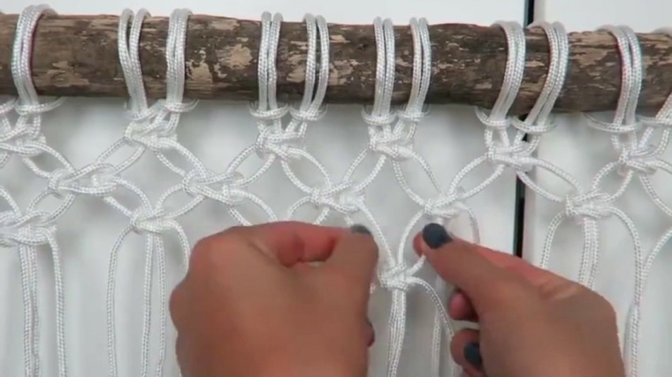 macrame diy-knots-making-decoration-mural-zavjesa