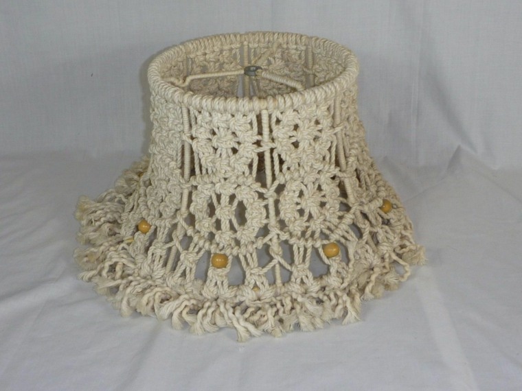 macrame abažur-berba