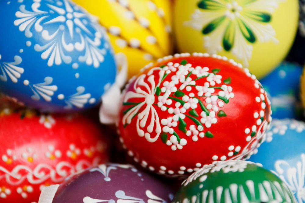 Decorazioni per la casa buona idea uova dipinte di Pasqua affascinanti