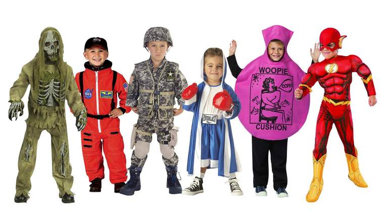 Helovino makiažo kostiumai vaikams