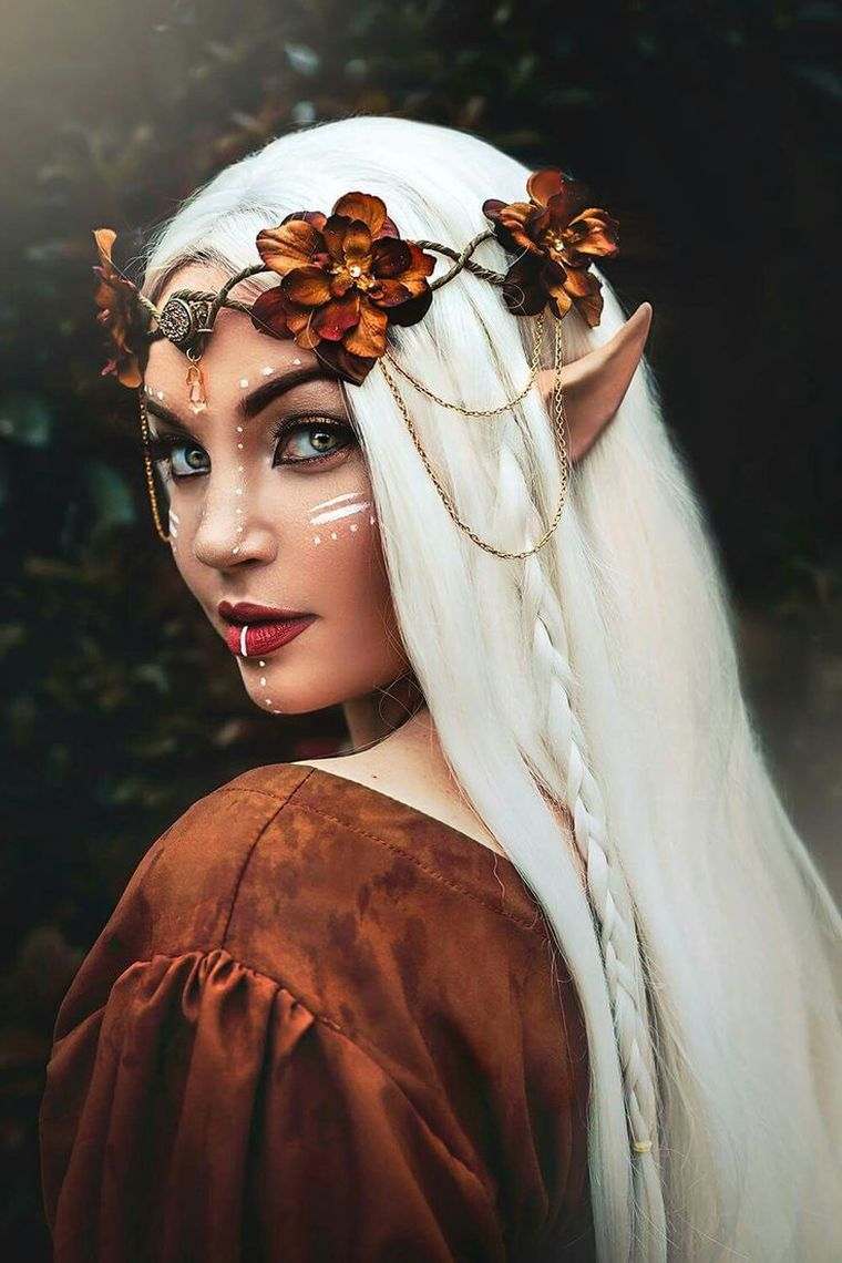 foto-šminka-žena-Halloween-jednostavna-vilenjak