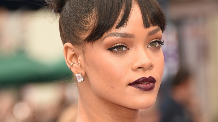 Rihanna žinomų žmonių vestuvių makiažas