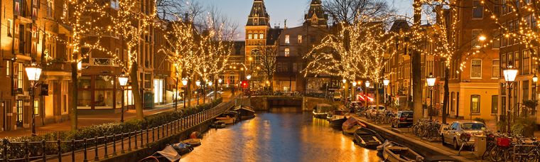 Amsterdamo Kalėdų šventės puošmena