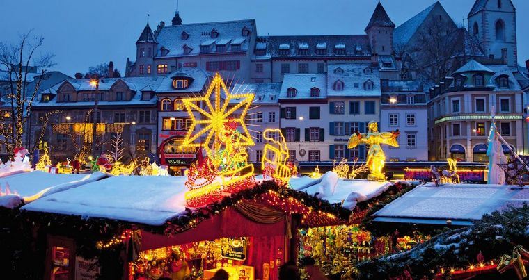 Bazelio magiškas Kalėdų turgus